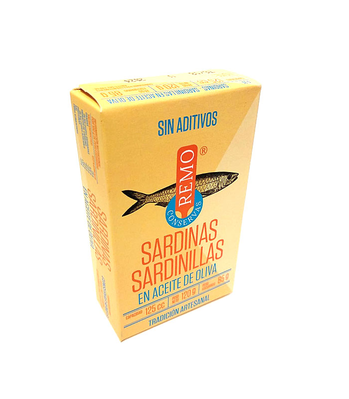 Sardinillas en aceite de oliva Remo Sardinillas en aceite de oliva Remo